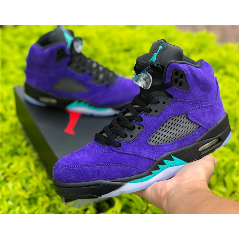 Air Jordan 5"Alternate Grape" 136027 500 Sneakers Men