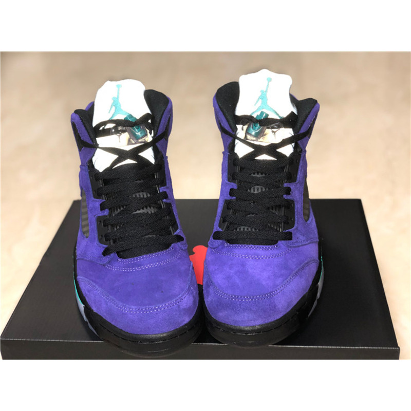 Air Jordan 5"Alternate Grape" 136027 500 Sneakers Men