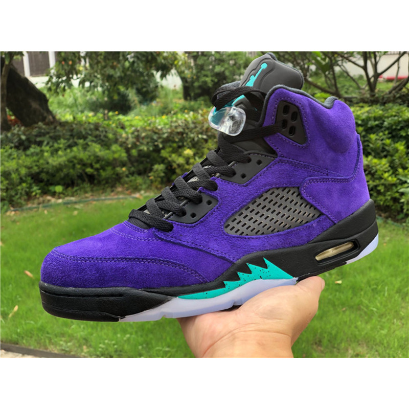 Air Jordan 5"Alternate Grape" 136027 500 Sneakers Men