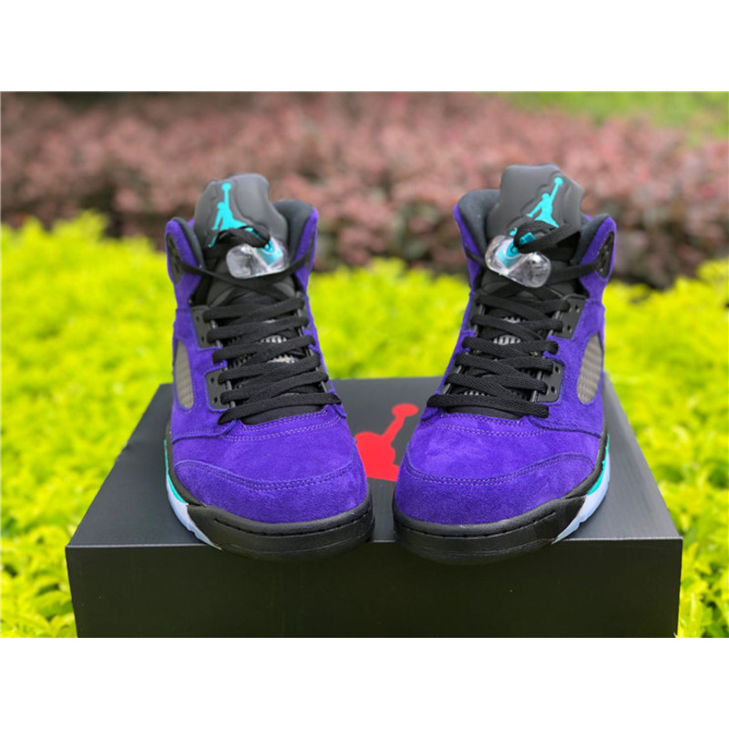 Air Jordan 5"Alternate Grape" 136027 500 Sneakers Men