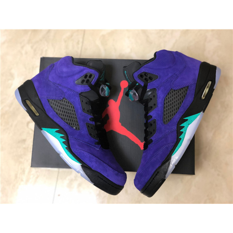 Air Jordan 5"Alternate Grape" 136027 500 Sneakers Men