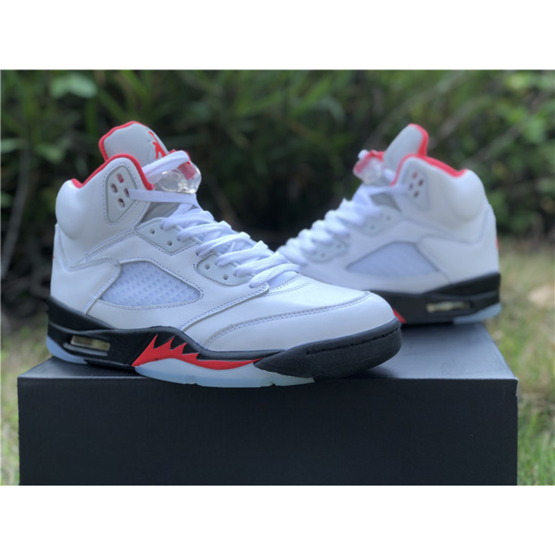 Air Jordan 5"Fire Red" DA1911 102 Sneakers Men