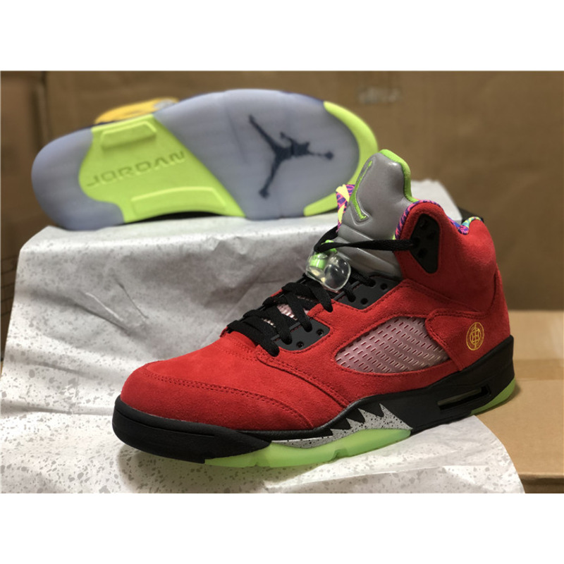 Air Jordan 5"What The" CZ5725 700 Sneakers Men