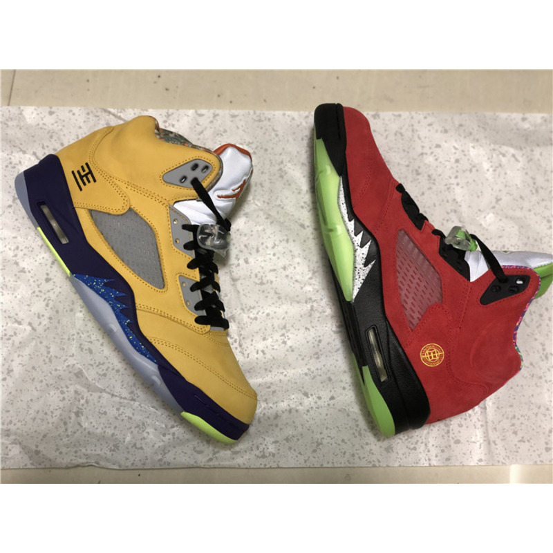 Air Jordan 5"What The" CZ5725 700 Sneakers Men