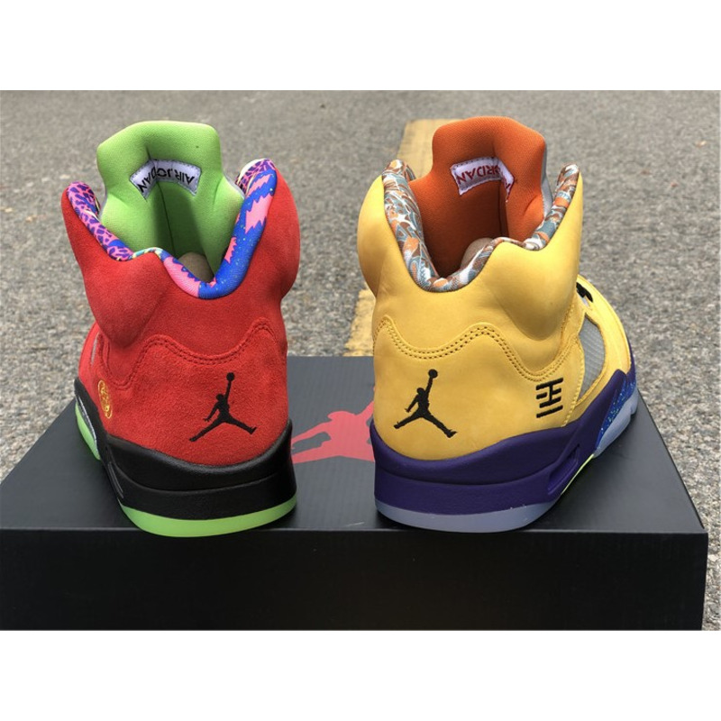 Air Jordan 5"What The" CZ5725 700 Sneakers Men