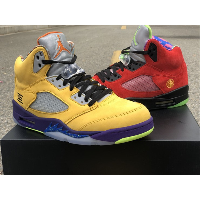 Air Jordan 5"What The" CZ5725 700 Sneakers Men