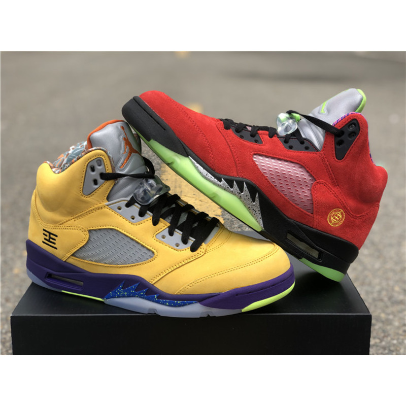 Air Jordan 5"What The" CZ5725 700 Sneakers Men