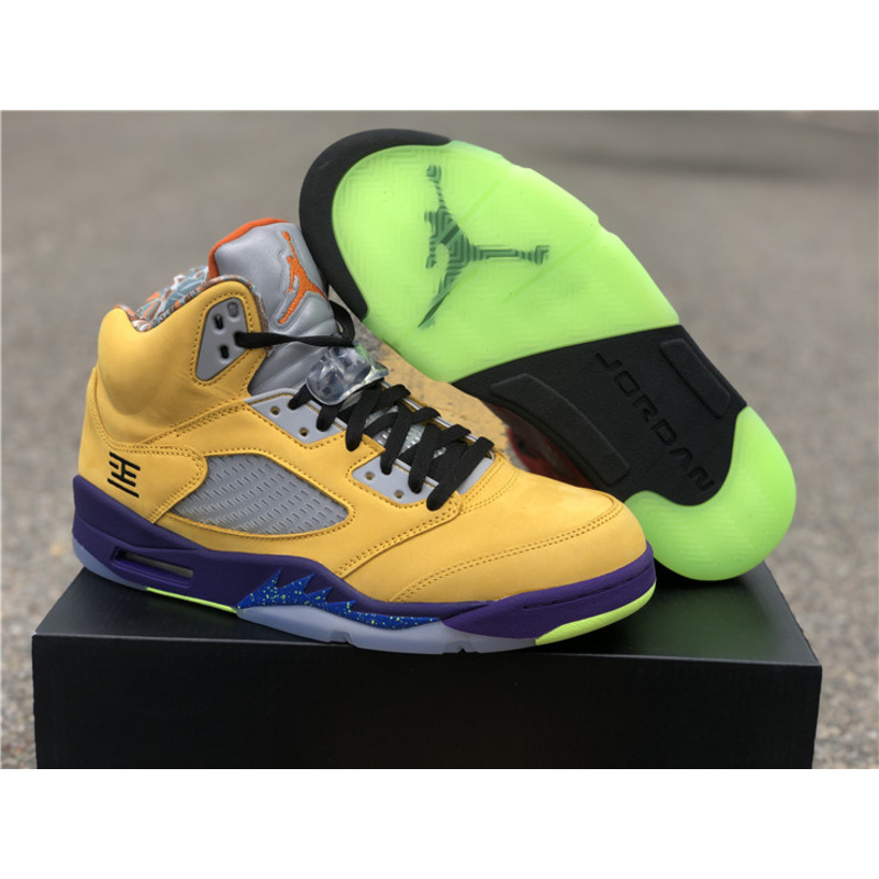 Air Jordan 5"What The" CZ5725 700 Sneakers Men