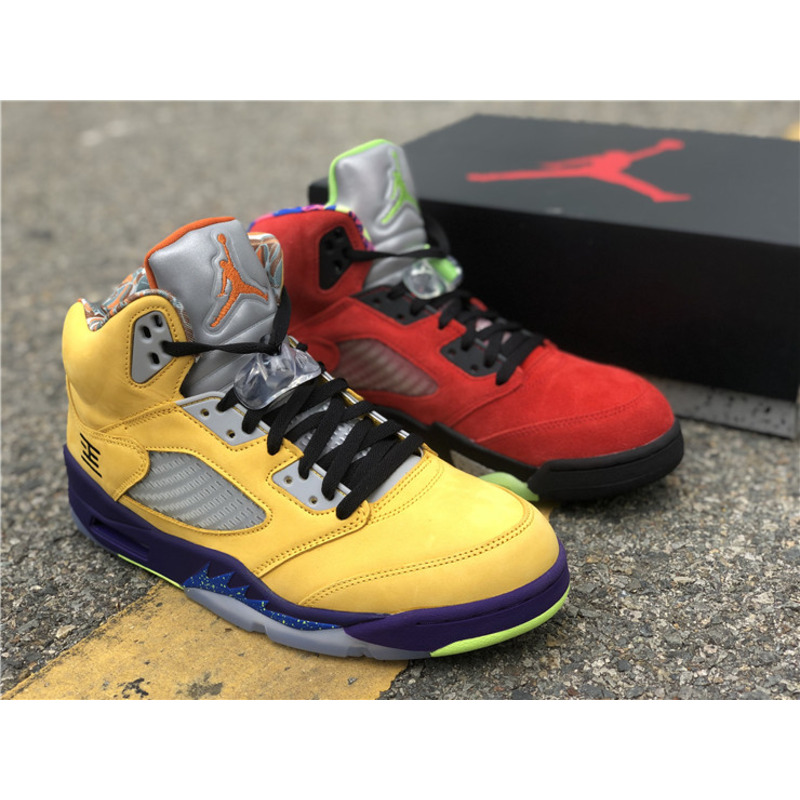 Air Jordan 5"What The" CZ5725 700 Sneakers Men