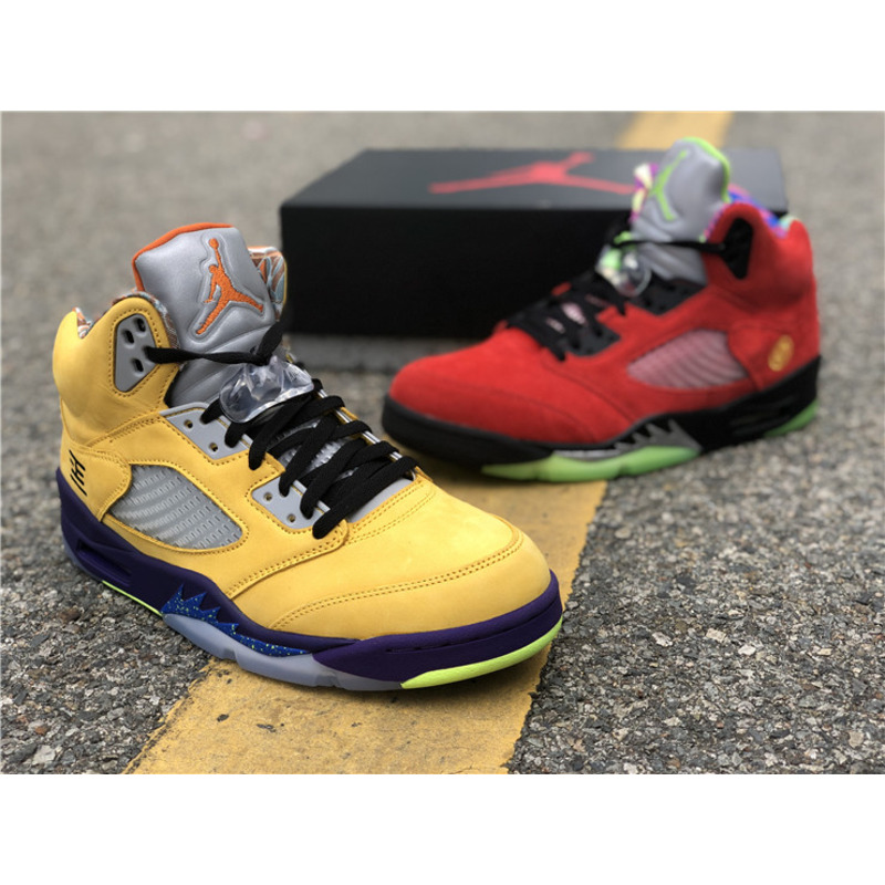 Air Jordan 5"What The" CZ5725 700 Sneakers Men