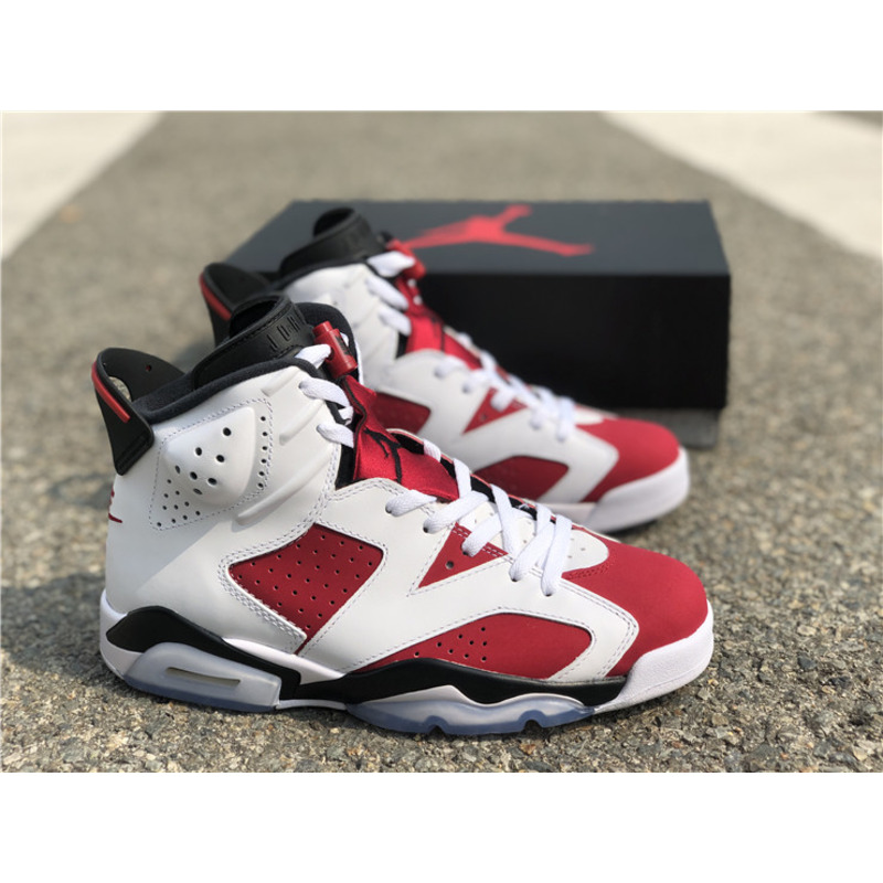 Air Jordan 6"Carmine" CT8529 106 Sneakers Men Women