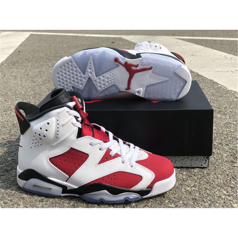 Air Jordan 6"Carmine" CT8529 106 Sneakers Men Women