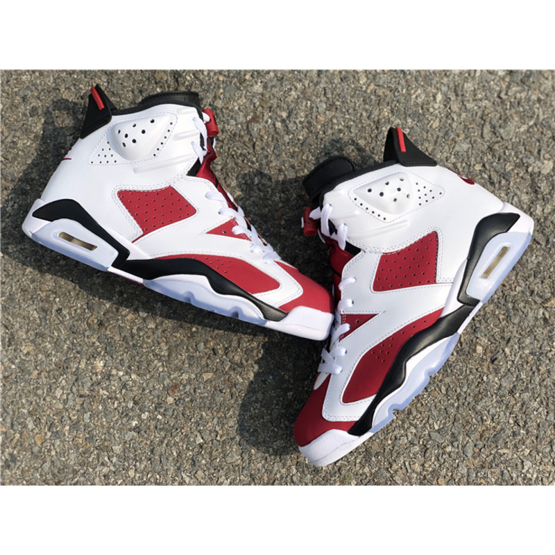 Air Jordan 6"Carmine" CT8529 106 Sneakers Men Women