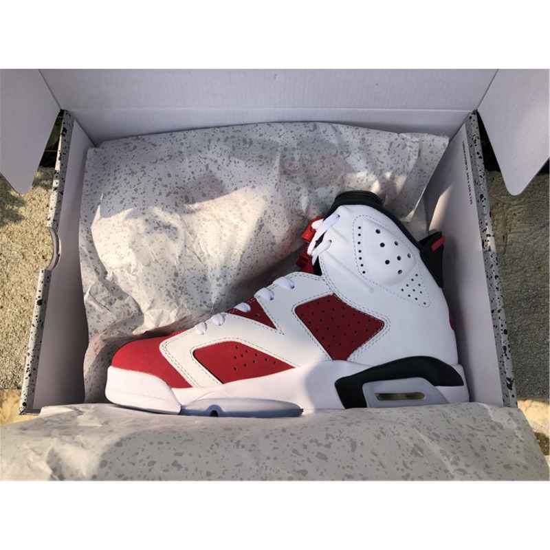 Air Jordan 6"Carmine" CT8529 106 Sneakers Men Women