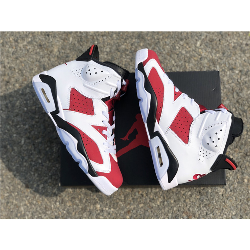 Air Jordan 6"Carmine" CT8529 106 Sneakers Men Women