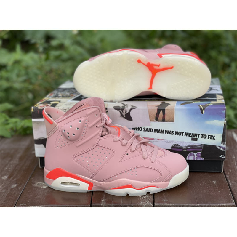 Aleali May x Air Jordan 6 CI0550 600 Sneakers Men Women