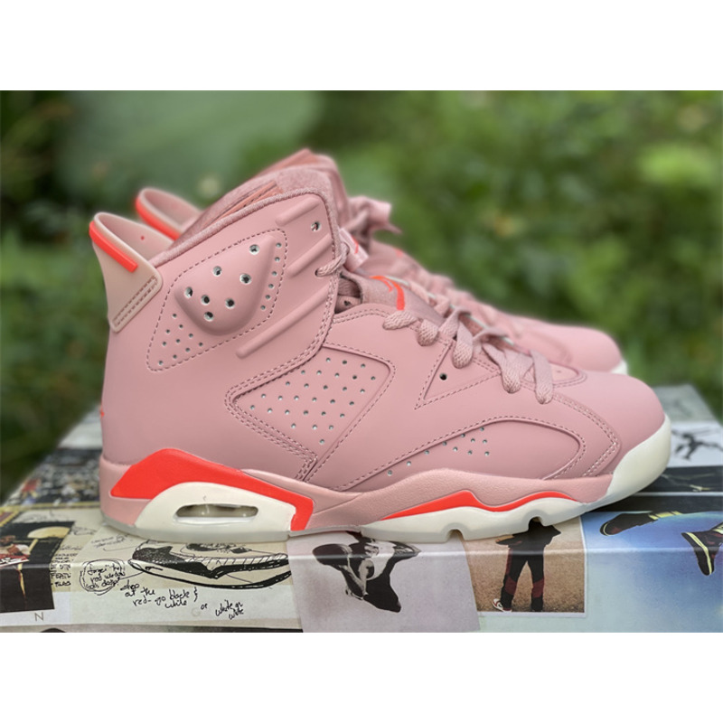 Aleali May x Air Jordan 6 CI0550 600 Sneakers Men Women