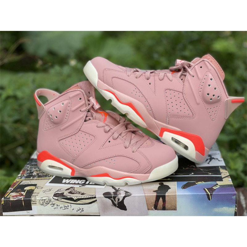 Aleali May x Air Jordan 6 CI0550 600 Sneakers Men Women