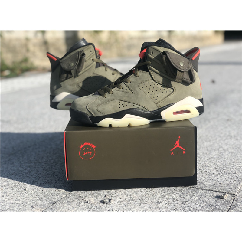 Travis Scott x Air Jordan 6 CN1084 200 Sneakers Men