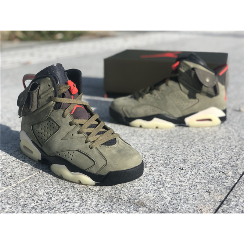 Travis Scott x Air Jordan 6 CN1084 200 Sneakers Men