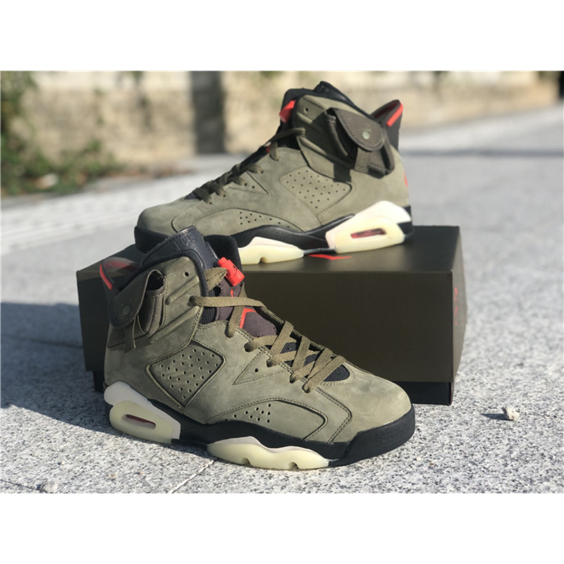 Travis Scott x Air Jordan 6 CN1084 200 Sneakers Men