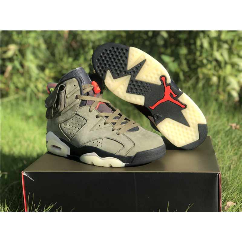 Travis Scott x Air Jordan 6 CN1084 200 Sneakers Men