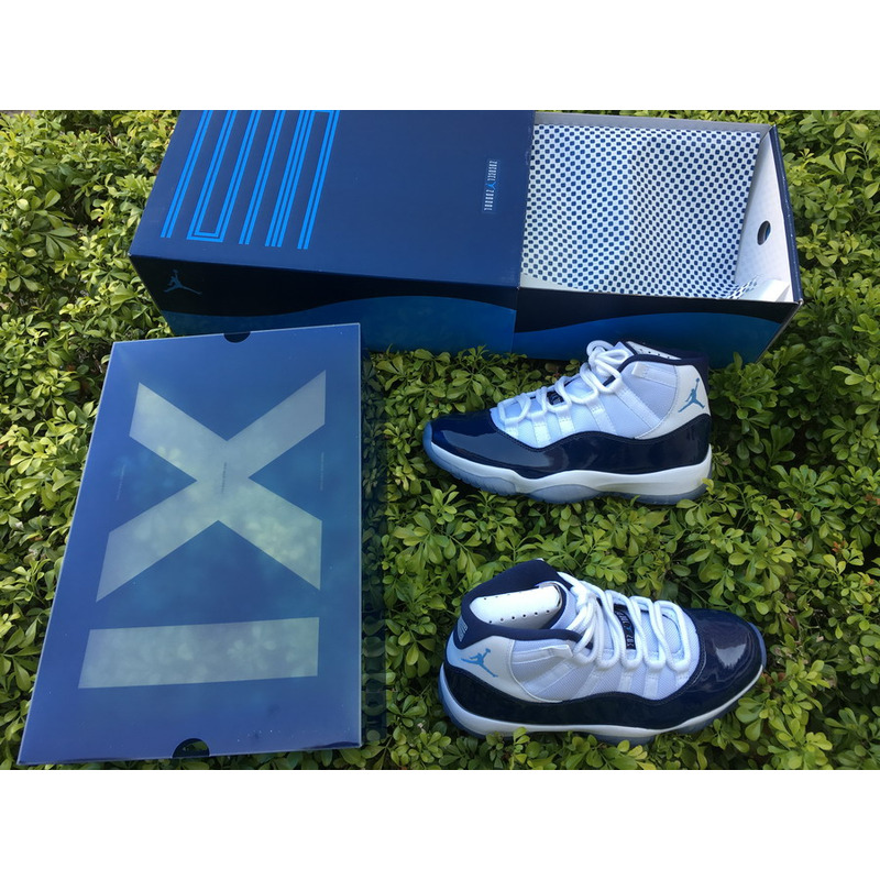 Air Jordan 11"Midnight Navy" 378037 123 Sneakers Men