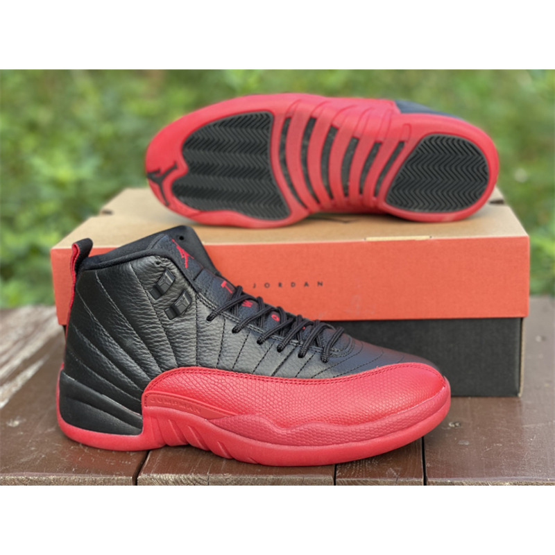 Air Jordan 12"Flu Game" 130690 002 Sneakers Men