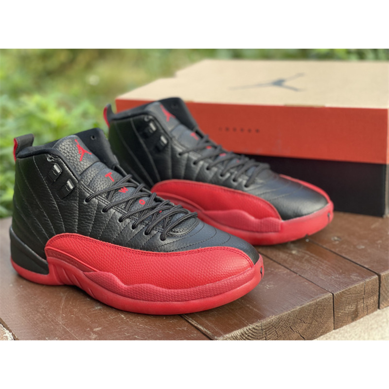 Air Jordan 12"Flu Game" 130690 002 Sneakers Men