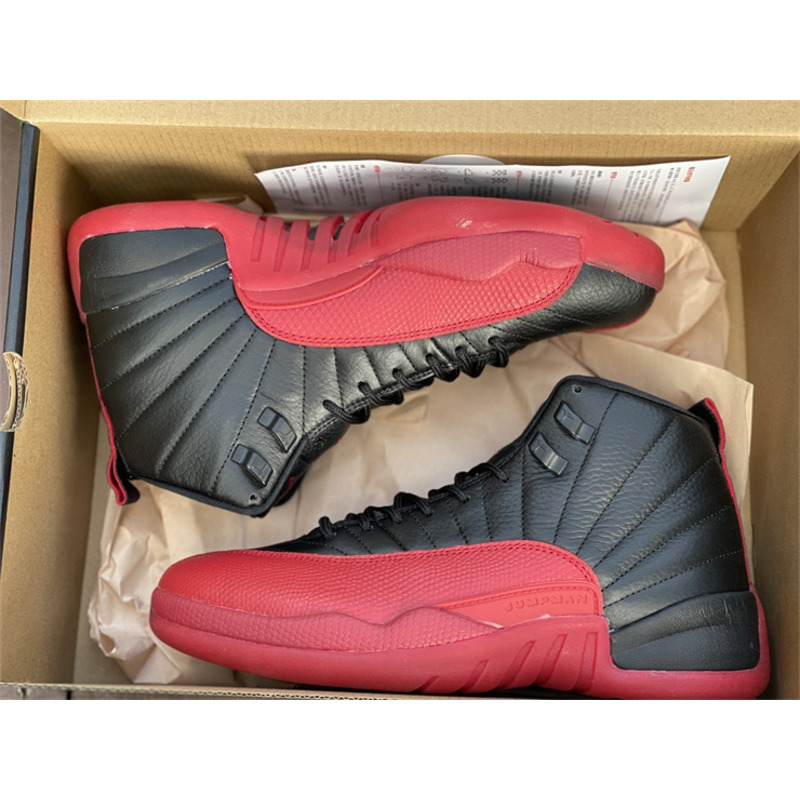 Air Jordan 12"Flu Game" 130690 002 Sneakers Men