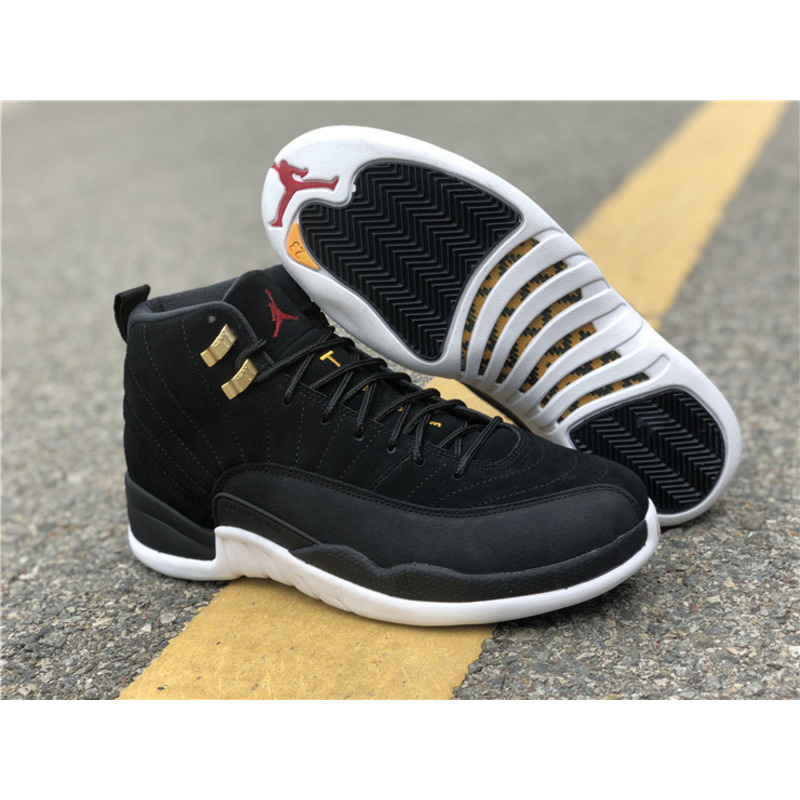 Air Jordan 12"Reverse Taxi" 130690 017 Sneakers Men