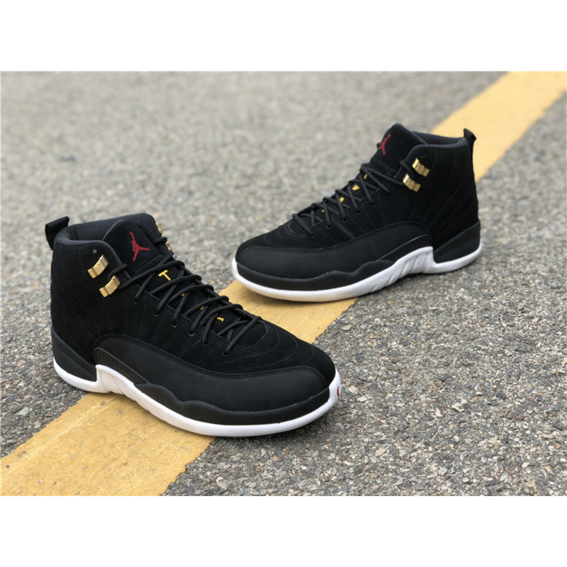 Air Jordan 12"Reverse Taxi" 130690 017 Sneakers Men