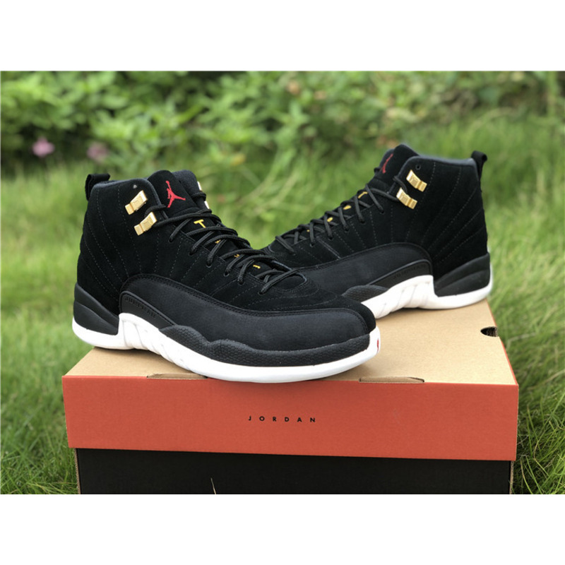 Air Jordan 12"Reverse Taxi" 130690 017 Sneakers Men