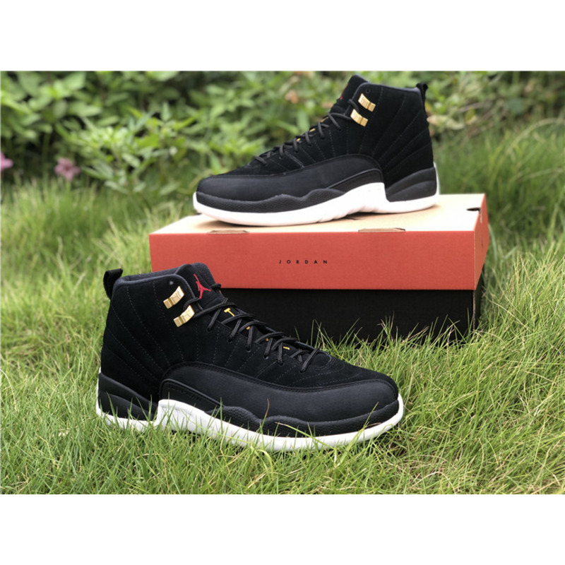 Air Jordan 12"Reverse Taxi" 130690 017 Sneakers Men