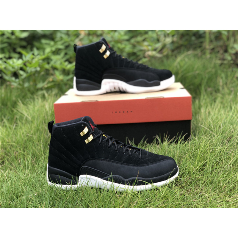 Air Jordan 12"Reverse Taxi" 130690 017 Sneakers Men