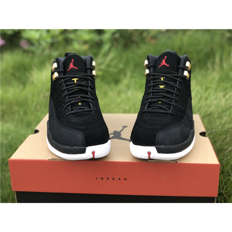 Air Jordan 12"Reverse Taxi" 130690 017 Sneakers Men