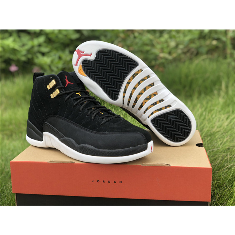 Air Jordan 12"Reverse Taxi" 130690 017 Sneakers Men