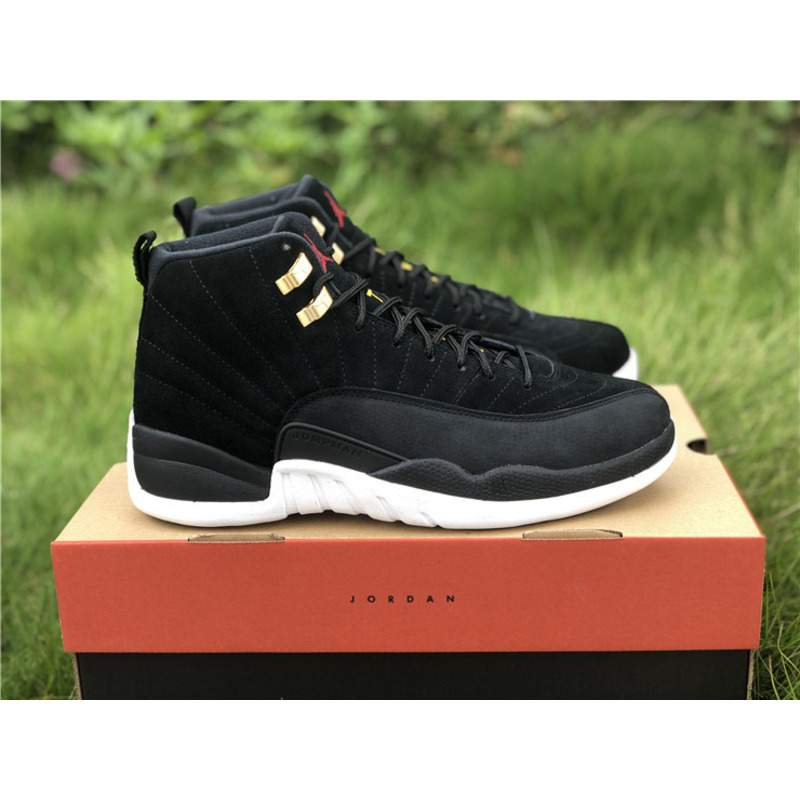 Air Jordan 12"Reverse Taxi" 130690 017 Sneakers Men