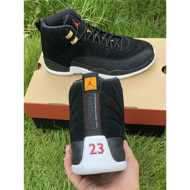 Air Jordan 12"Reverse Taxi" 130690 017 Sneakers Men