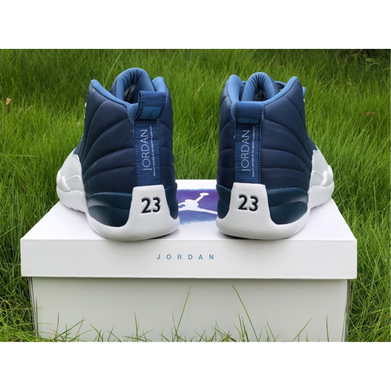 Air Jordan 12"Stone Blue 130690 404 Sneakers Men