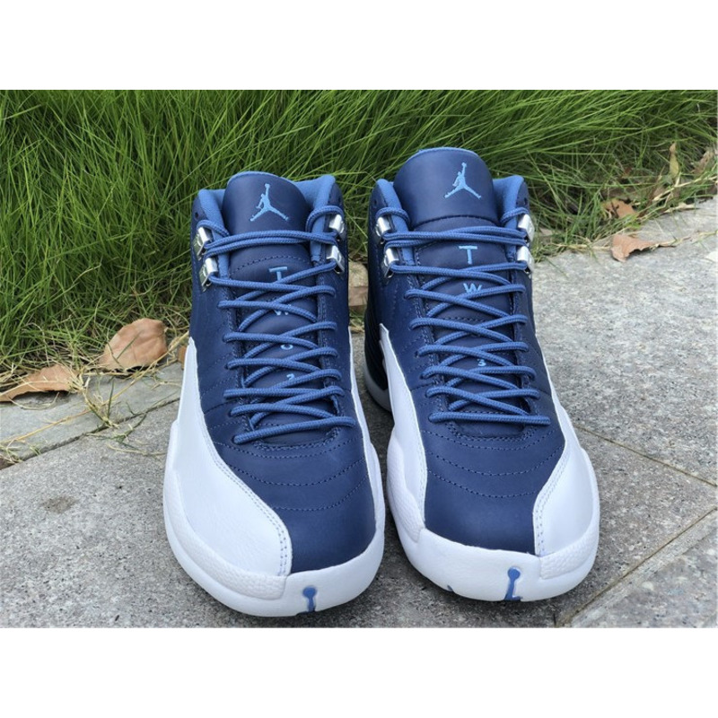 Air Jordan 12"Stone Blue 130690 404 Sneakers Men