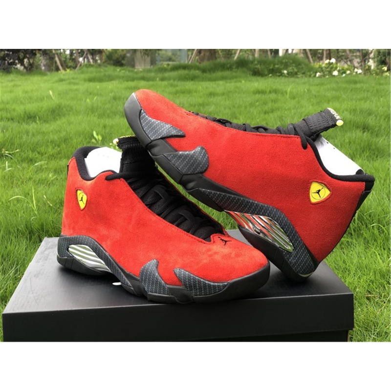 Air Jordan 14"Ferrari" 654459 670 Sneakers Men