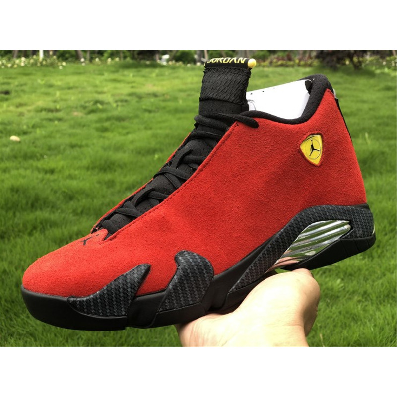 Air Jordan 14"Ferrari" 654459 670 Sneakers Men