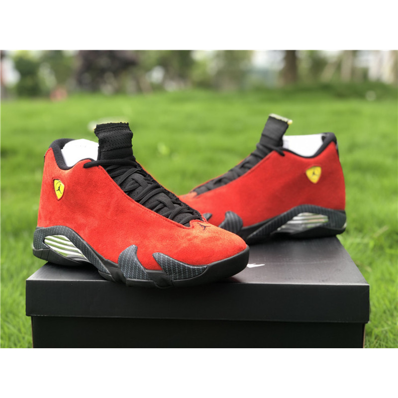 Air Jordan 14"Ferrari" 654459 670 Sneakers Men