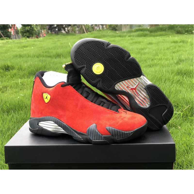 Air Jordan 14"Ferrari" 654459 670 Sneakers Men