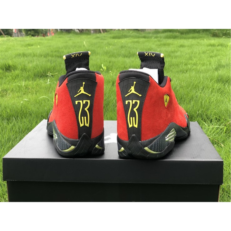 Air Jordan 14"Ferrari" 654459 670 Sneakers Men