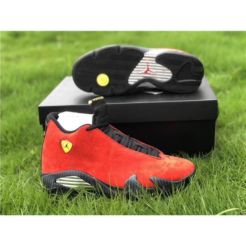 Air Jordan 14"Ferrari" 654459 670 Sneakers Men