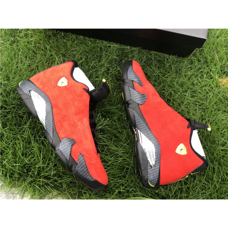 Air Jordan 14"Ferrari" 654459 670 Sneakers Men