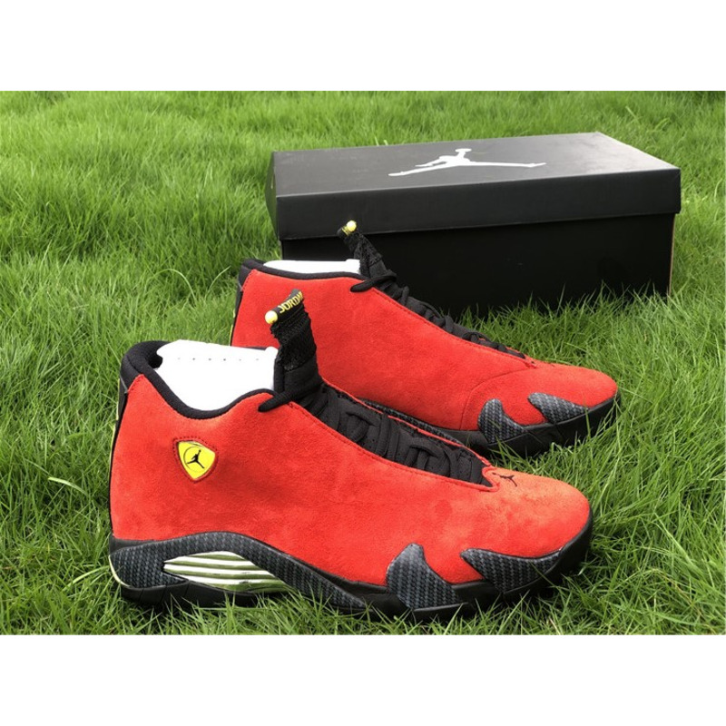 Air Jordan 14"Ferrari" 654459 670 Sneakers Men