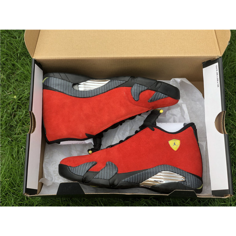 Air Jordan 14"Ferrari" 654459 670 Sneakers Men